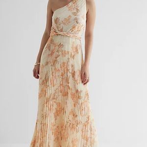 Express one shoulder maxi dress